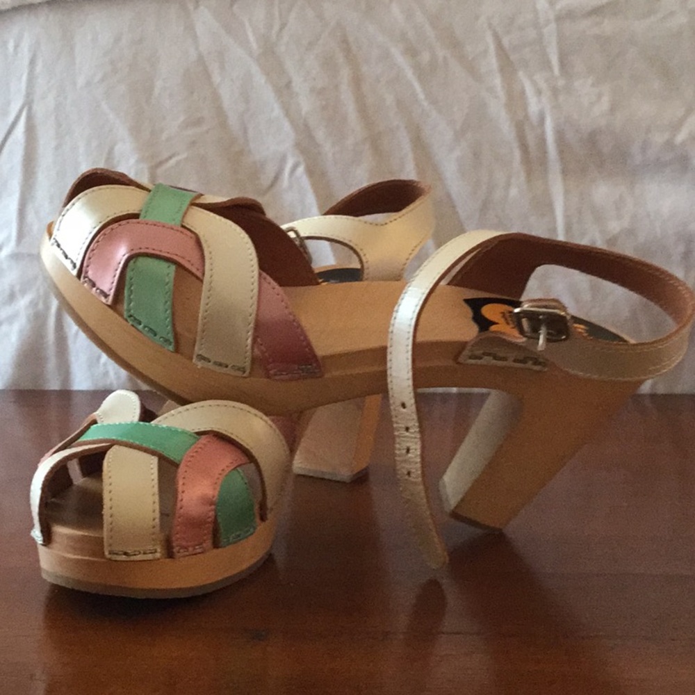Pastel Swedish Hasbeen Sky High Sandals
